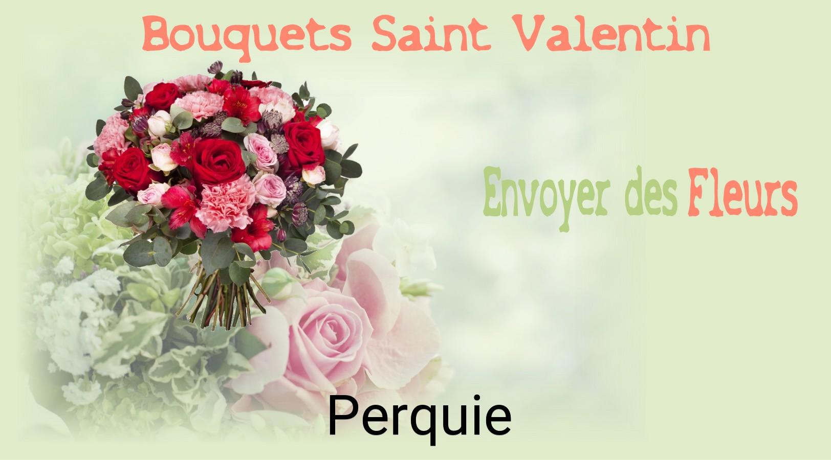 Roses de Saint-Valentin livrées à Perquie