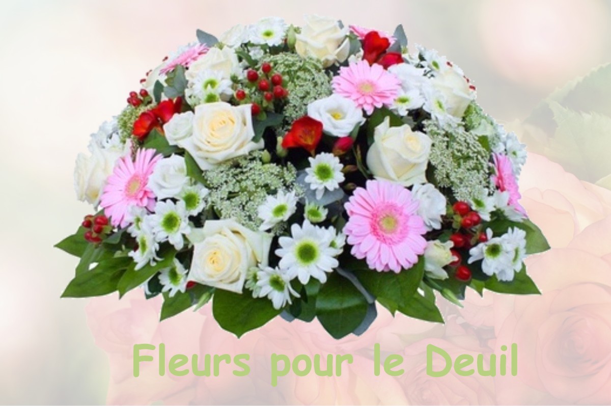 fleurs deuil PERQUIE